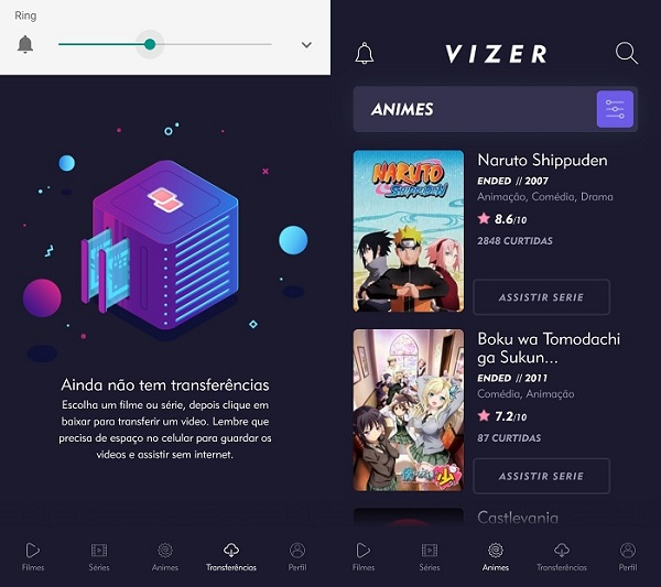 Descarga de APK de VIZER PLUS - Filmes, Séries e Animes para Android