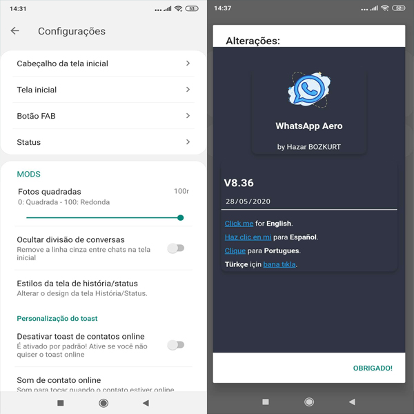 Quer baixar WhatsApp Aero atualizado? Veja recursos (e riscos) do APK