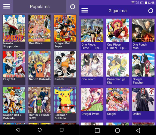Giganima - Better Animes HD APK (Android App) - Baixar Grátis