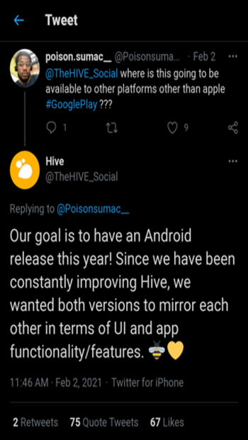 baixar hive social para android