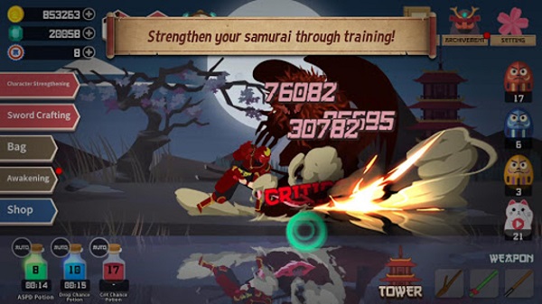 baixar samurai training para android