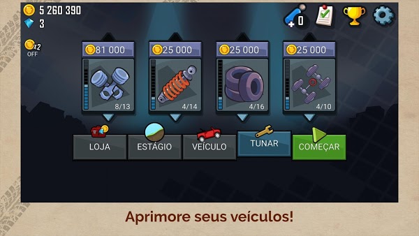 DOWNLOAD DO HILL CLIMB RACING APK MOD COM DINHEIRO INFINITO VERSÃO