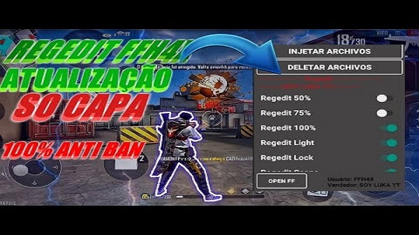 REGEDIT FF x FFH4X: qual é o melhor MOD para Free Fire?