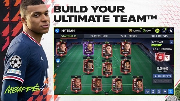 FIFA 22 Mobile APK Mod (Dinheiro infinito) 17.0.03 Download