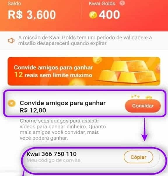 como ganhar dinheiro no kwai rapido