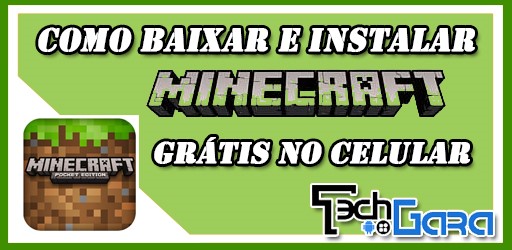 Como Baixar e Instalar Minecraft grátis no Celular Android 2023