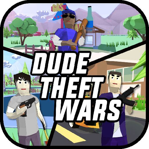 Icon Dude Theft Wars APK Mod 0.9.0.9B (Dinheiro Infinito)