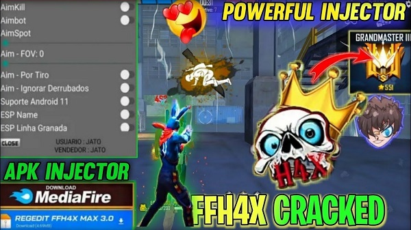 FFH4X PLUS INJECT H4X MOD APK for Android Download