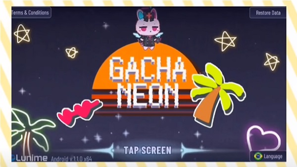 App Gacha neon Mod Android game 2022 