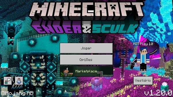 MINECRAFT 1.20 - CHEGOU! NOVA ATUALIZAÇÃO PARA ANDROID COM OS RECURSOS DO  UPDATE 