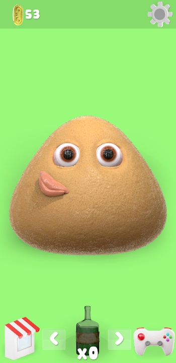 JOGUEI o Pou da vida real (Pou RTX) 