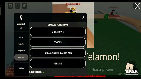 EXECUTOR PARA ROBLOX DE SCRIPTS ARCEUS X ATUALIZADO 2.1.3. 