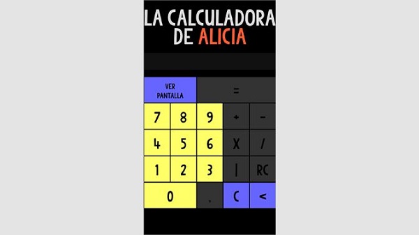 calculadora alicia app