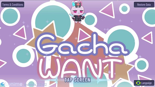 gacha want atualizado