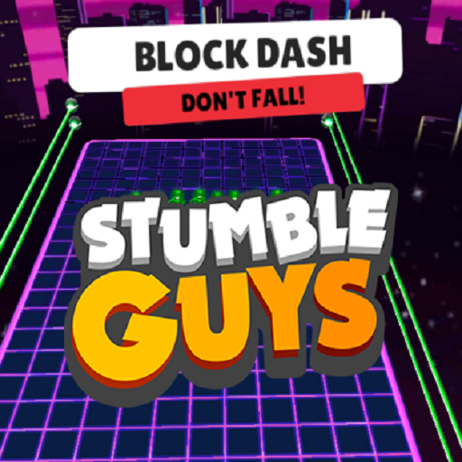 Block Dash Infinito: 2 Jogadores vs 1 Caçador no Stumble Guys! — Eightify