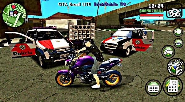 Baixar Gta Motovlog Atualizado 2020 Lite Android O Verdadeiro Gta San  Andreas Modificado 