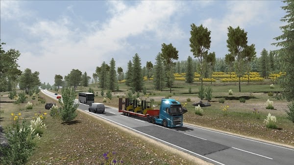 Truck Simulator : Europe v1.3.5 Apk Mod (Dinheiro Infinito