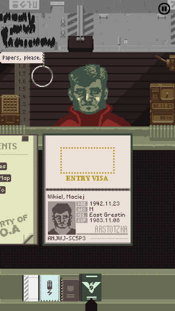 🔥PAPERS, PLEASE MOBILE PT-BR!!!🔥(ATUALIZADO) 