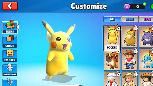 Stumble Guys Pokemon APK Mod 0.39 Download grátis 2023