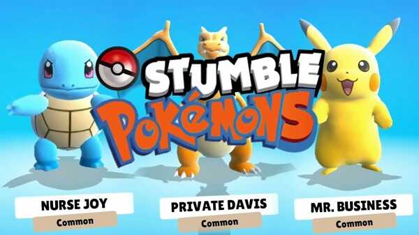 Stumble Guys Pokemon apk download