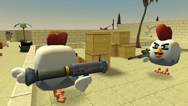 Chickens Gun v3.7.01 Apk Mod [Dinheiro Infinito]