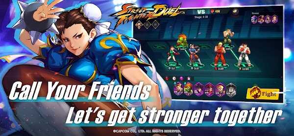 Street Fighter Duel apk download