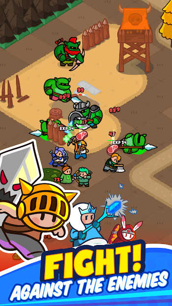 rumble heroes adventure rpg apk mod