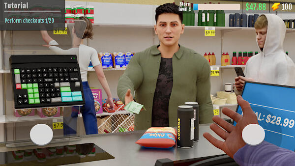 supermarket simulator 3d apk atualizado