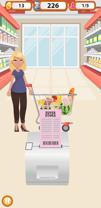 supermarket cashier simulator apk grátis