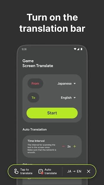 game screen translate apk para android