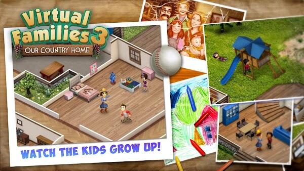 virtual families 3 apk dinheiro infinito