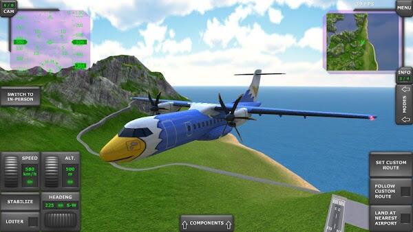 turboprop flight simulator apk última versión