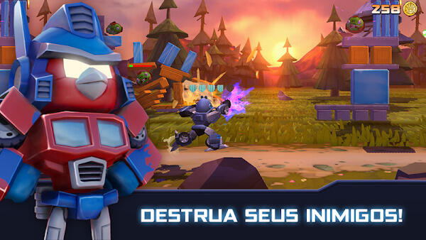 angry birds transformers apk mod