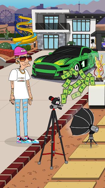 lamar idle vlogger apk mod