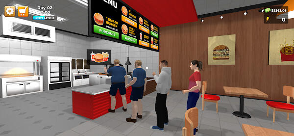 burger simulator apk mod