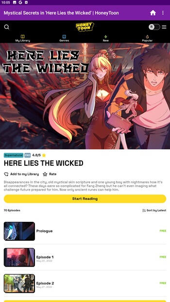 honeytoon apk