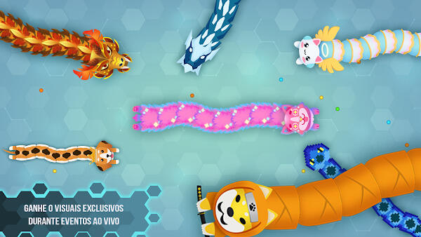 snake io apk tudo desbloqueado