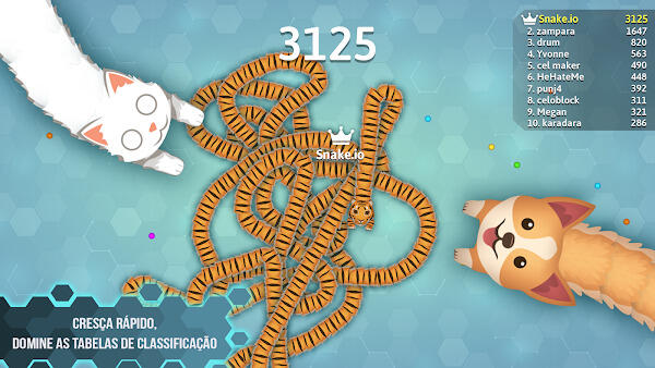 snake io apk ultima versao