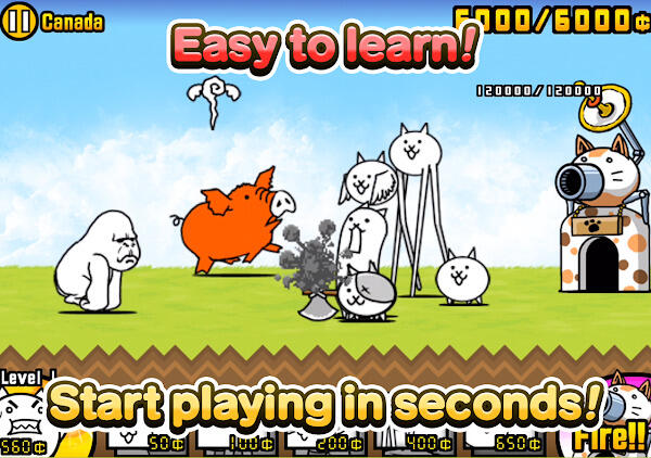 the battle cats apk ultima versao